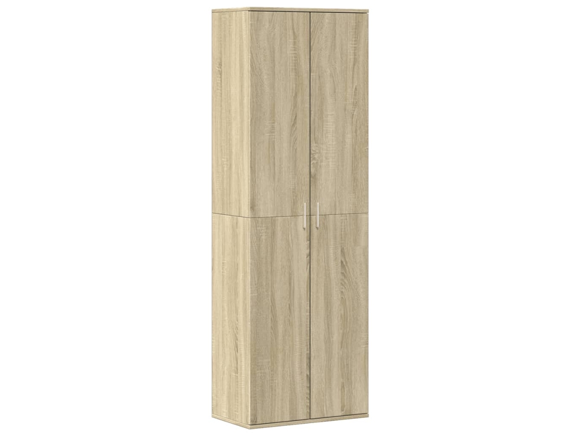 Aparador Alto MAISON EXCLUSIVE em Derivados de Madeira Carvalho Sonoma (60x35x180 cm)