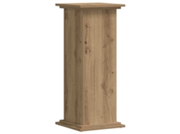 Plant Stand, Plant Stands Vidaxl Marrom Madeira Processada (33 X 33 X 80 Cm)