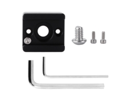 Adaptador Universal De Soporte Cold Shoe Com Parafuso Para Jaula De Câmera E Monitor
