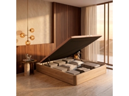 Sommier com Arrumação PIKOLIN Airbox - 135x182cm (32 Cm de Altura - Natural)