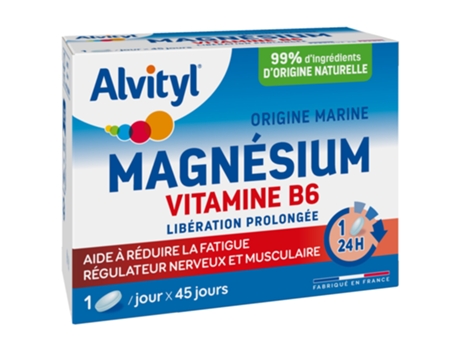 ALVITYL Vitamina B6 Magnésio 45 Comprimidos