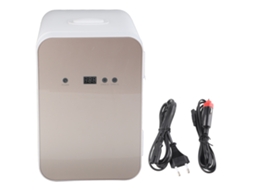 Mini frigorífico e congelador digital portátil 8l, para carro, casa, escritório