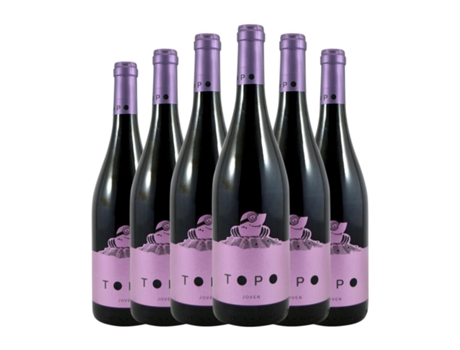 Vinho ESTANCIA PIEDRA Topo Tinta de Toro Toro Jovem (0.75 L - 6 Unidades)