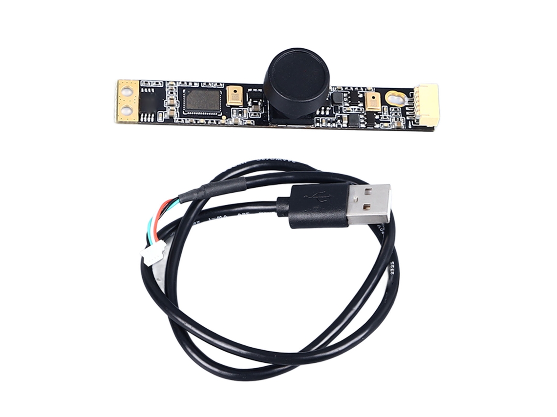 Módulo de câmera USB 2MP 1080P webcam para laptop com foco automático e microfones duos