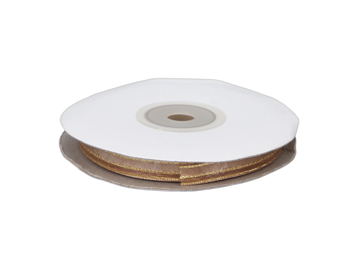 Fita De Presente Exquisita 9mm De Cetim Poliéster Multifuncional Para Embrulho E Artesanato 24 Jardas
