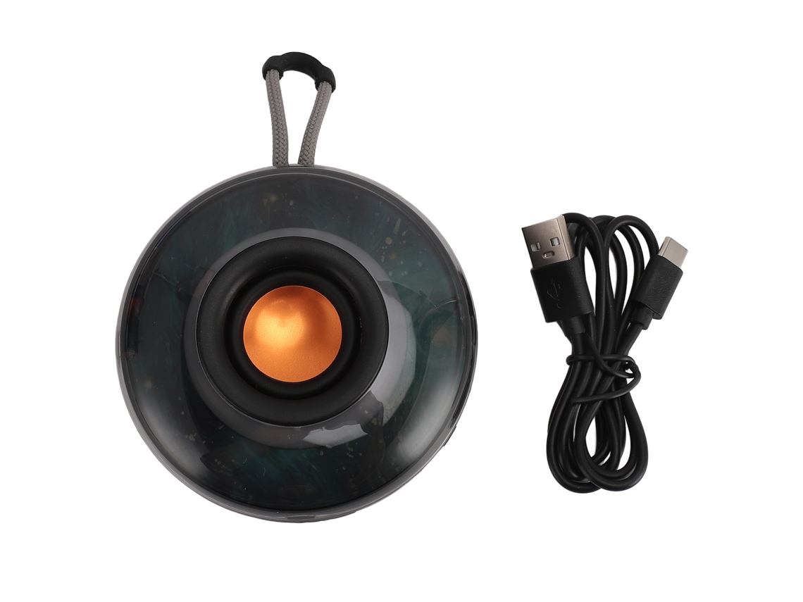 Caixa de Som Bluetooth à prova d'água, portátil, rgb, sem fio | EOOCOO