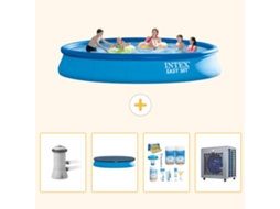 Intex Piscina Easy Set Redonda - 457x84 Cm - 5-peças S264
