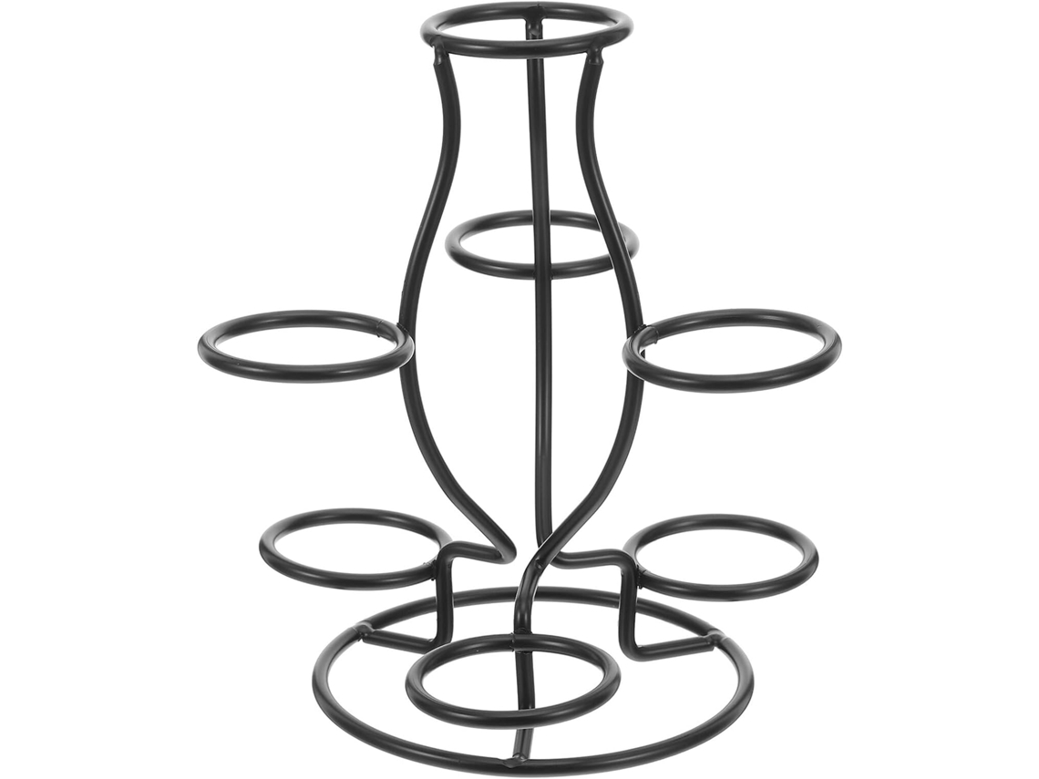 Suporte Pequeno De Ferro Preto Para Esfera Cristal Packove, Base De Metal Para Exibir Ornamentos E Bolas Decorativas