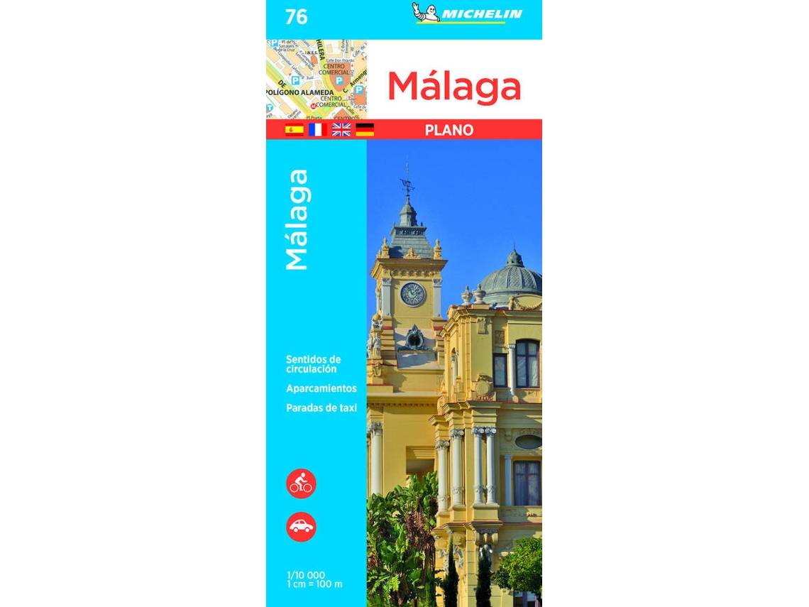 Livro Plano Málaga de Michelin (Inglês)