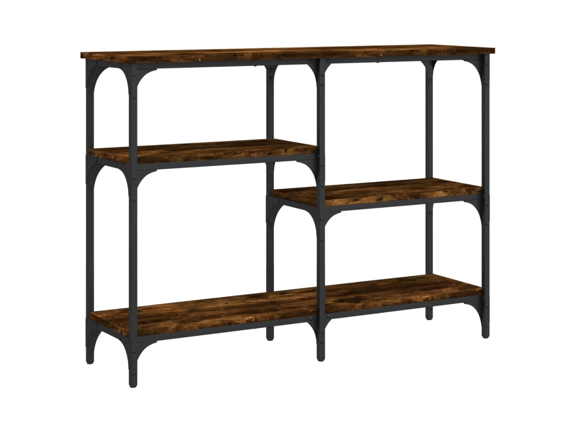 Mesa Consola Derivados de Madeira Carvalho Fumado MAISON EXCLUSIVE (102x29x75 cm)