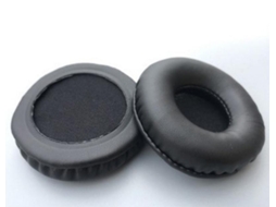 Almofada Para Auscultadores Jbl T660nc De Orelhas De Espuma Macia Preto Sem Compartimentos Para Cartões
