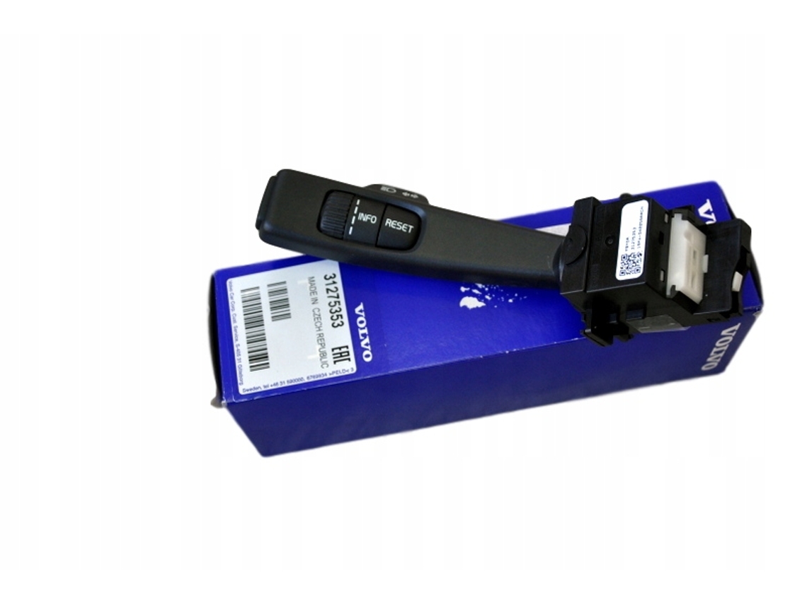 Manípulo Do Indicador De Mudança De Direção Volvo S80 Xc60 Carvão Vegetal Oe 31275353