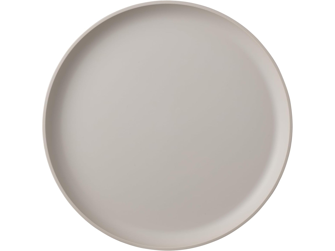Prato De Jantar Silueta 260 Mm Branco Nórdico Gokoco