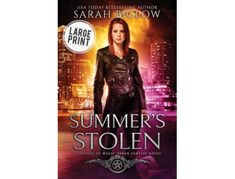 Livro Summers Stolen A Large Print Supernatural Law Enforcement Urban Fantasy De Sarah Biglow (inglês)
