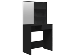 Dressing Table, Dressing Tables Vidaxl Preto Madeira Processada