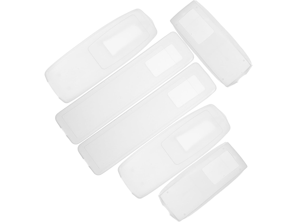 Conjunto de 6 Capas Protetoras de Silicone Transparente SFUSHOS