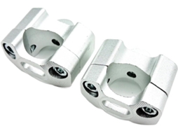 Adaptador para Elevador de Guidão 1 Par Abraçadeiras Universais Motocicleta "comparado Outros Motocicletas