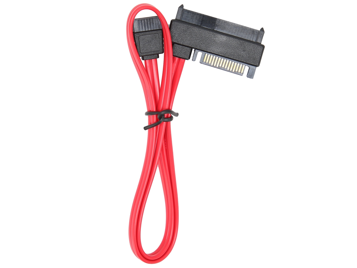 Aetheria cabo Adaptador Sas 29pin para Sata 7pin com Porta de Alimentação Sata 15pin 0.5m/1.6ft