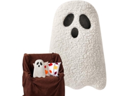 Almofadas Decorativas Em Formato De Fantasma (2 Peças) E Boneco