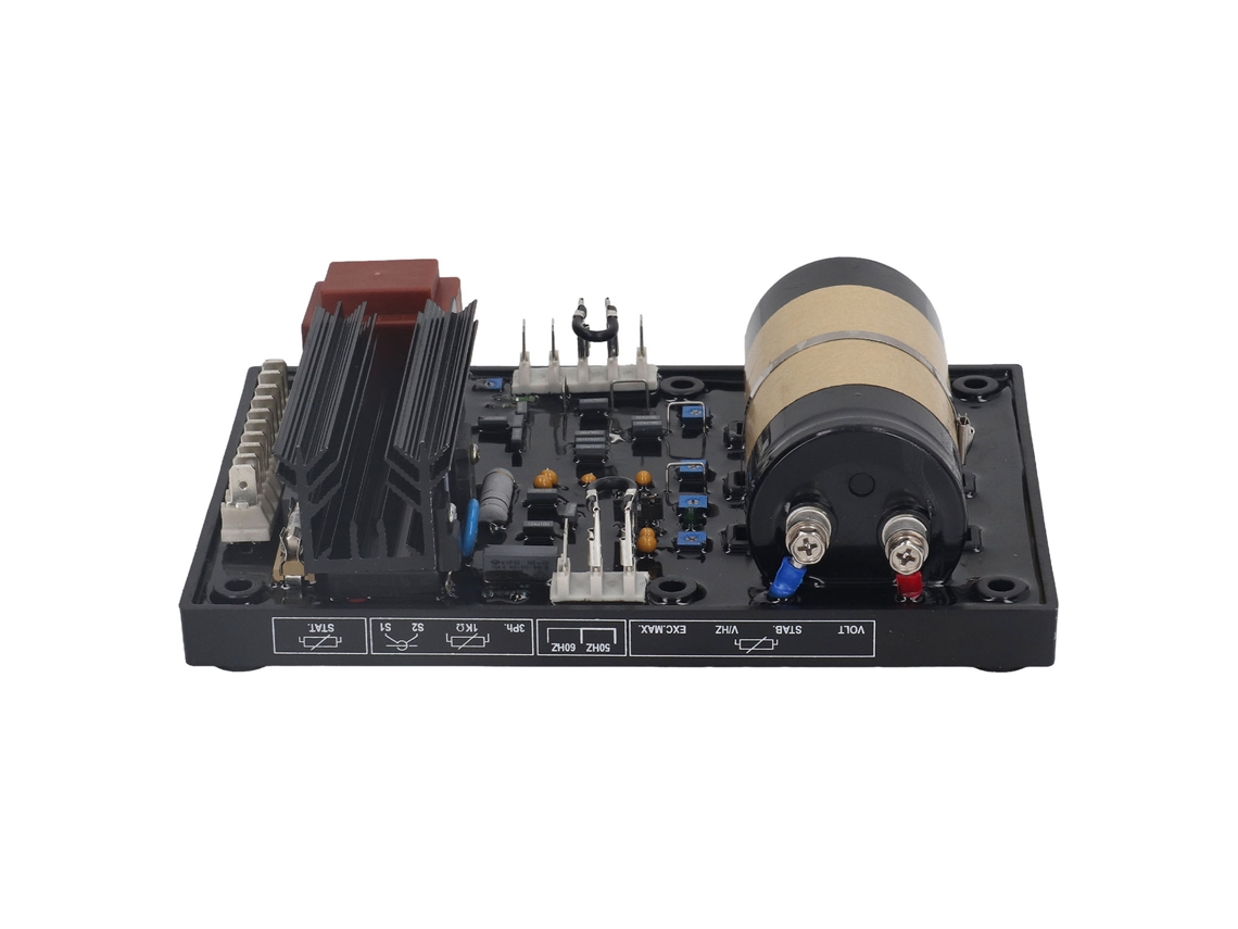 Regulador de tensão do gerador, controle preciso, placa AVR compacta, peças para conjunto gerador CA 70-140 V