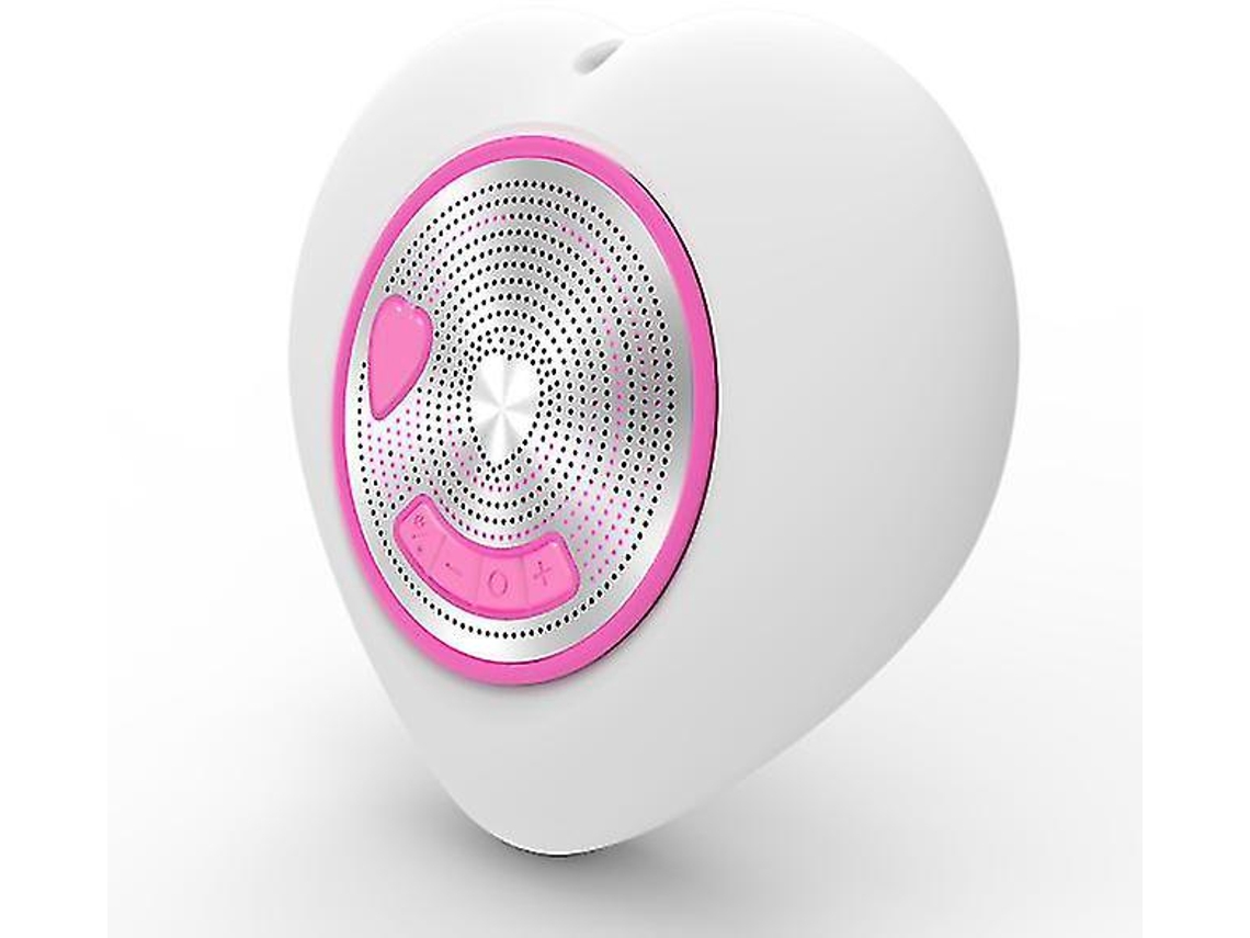 Alto Falante Bluetooth Flutuante Ipx7 Rgb Led Piscina/chuveiro/festa Rosa Yizhood