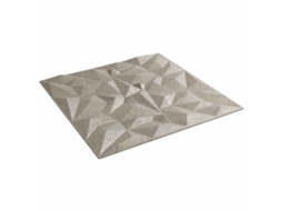 Maison Exclusive - Painéis De Parede 48 Unid. 50 X 50 Cm Beton Ametista Espuma Xps