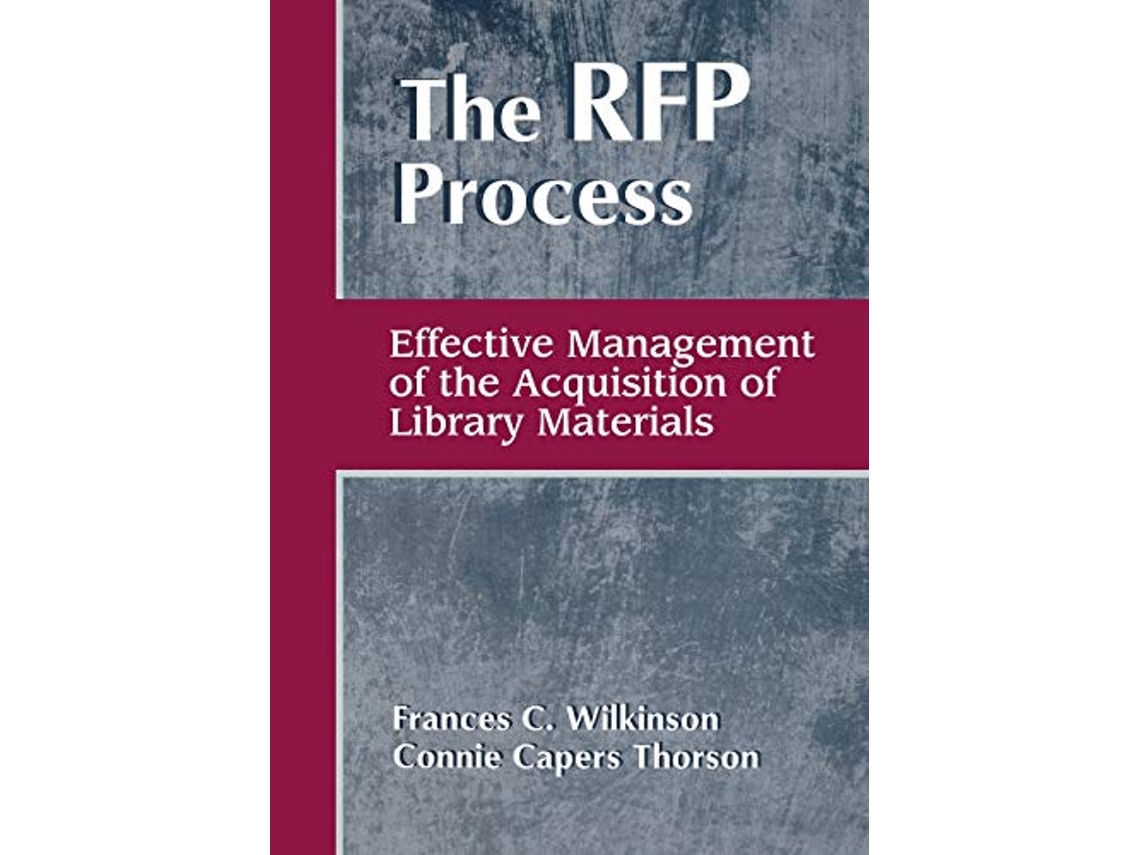 Livro RFP Process de Frances C Wilkinson e Connie Capers Thorson (Inglês)