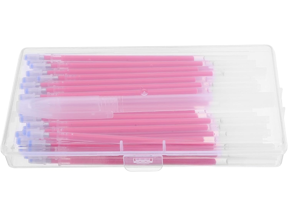 41 Peças De Tecido Vermelho Com Refil
