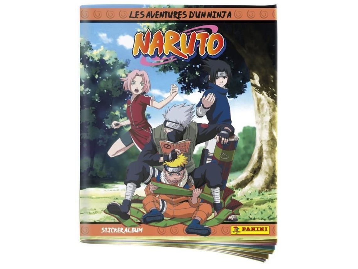 Álbum - PANINI - NARUTO - As aventuras de um ninja