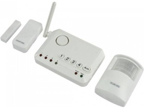 Sistema Alarme KÖNIG SEC-ALARM210 — Interior e Exterior