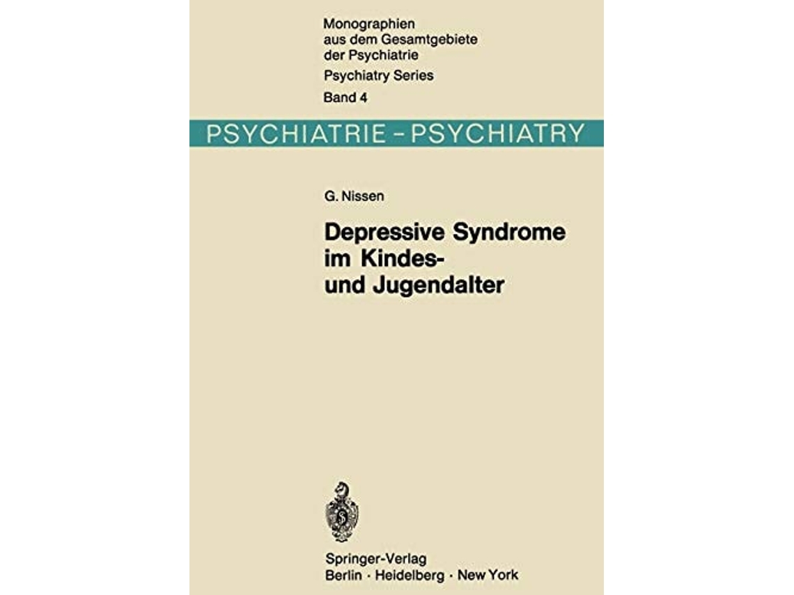 Livro Depressive Syndrome Im Kindes- Und Jugendalter De G Nissen (alemão)