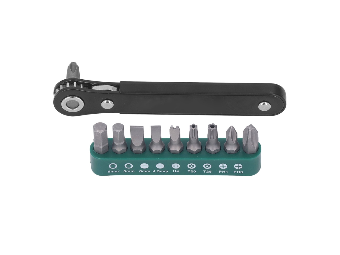Laxiscreed Kit De 11 Chaves De Parafusos Pequenas Com Alta Capacidade De Torque E Direção Reversível