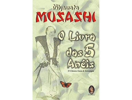 Livro O Livro dos 5 Anéis de Miyamoto Musashi (Português)