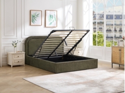 Cama Com Cofre Fidozia