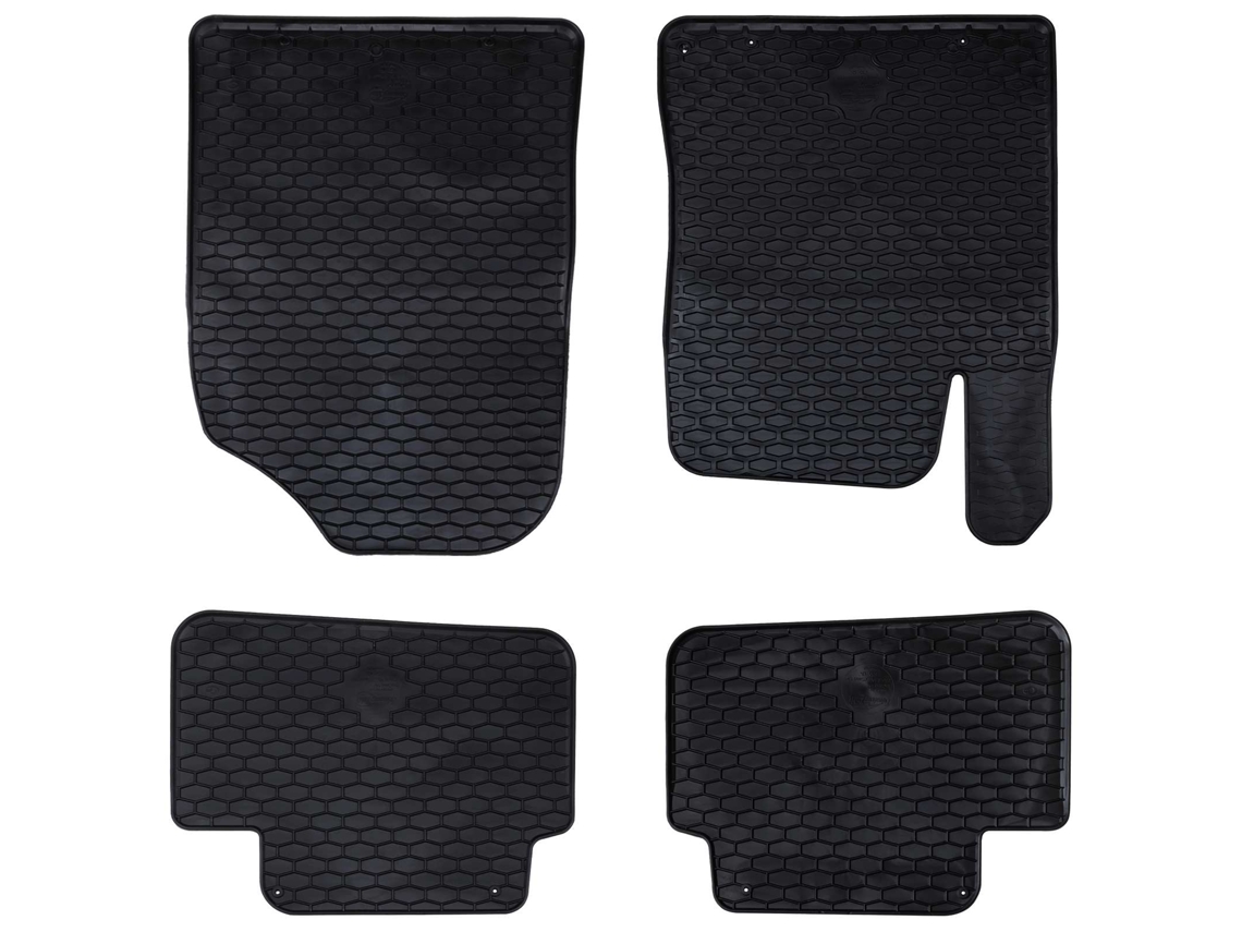 Vidaxl Tapete De Carro 4 Unid. Adequado Para Hyundai I30 2017 Borracha