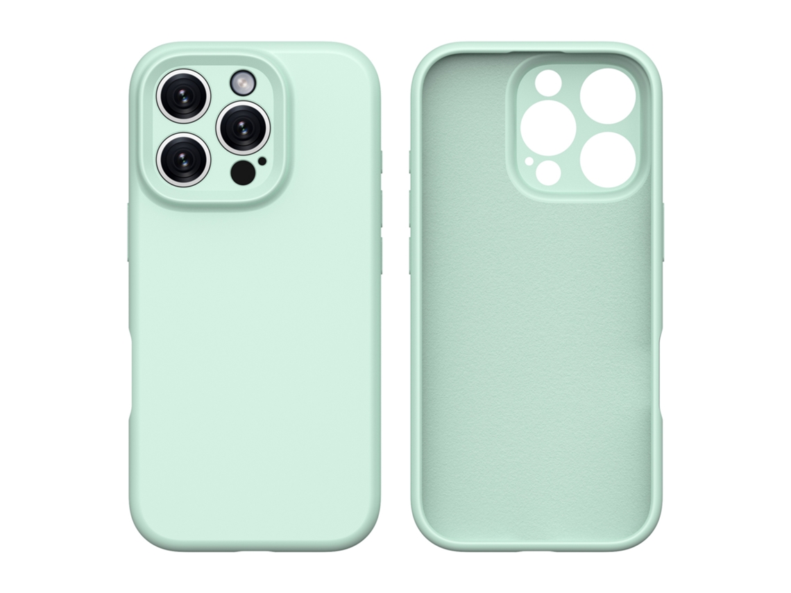 (verde Claro, Iphone 15 Pro Max) Capa De Silicone Líquido — Compatível Com A Série Iphone — Proteção Total Da Lente E Resistente A Quedas