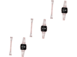 Conjunto De 3 Pulseiras Relógio Inteligente Com Strass, Substituição
