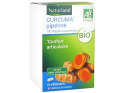 Piperina de Cúrcuma Bio 75 Végécaps NATURLAND
