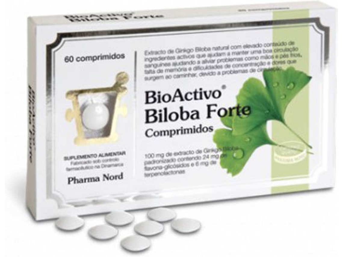 Comprimidos BIOACTIVO Biloba Forte (100mg 60Un)