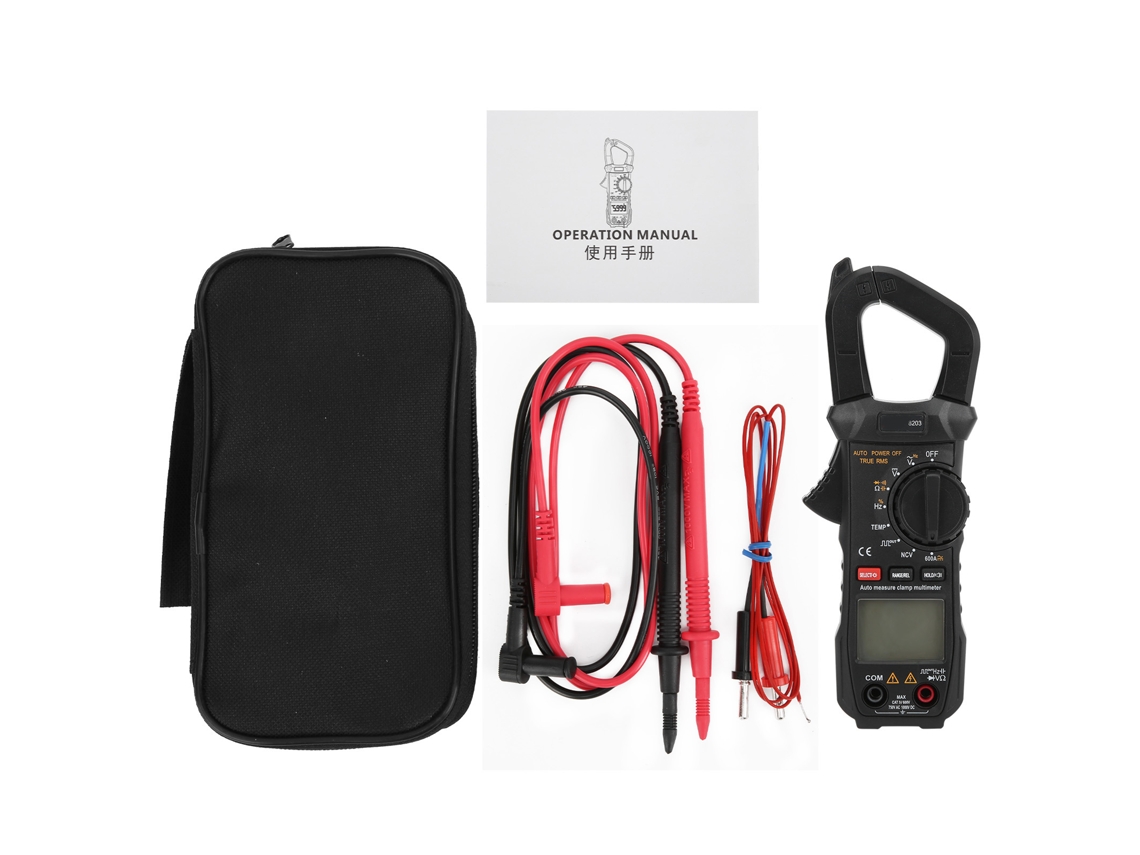 Medidor de Clamp Digital ET8203 S/MARCA