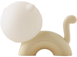 Abajur De Mesa Em Formato Gatinho, Luz Noturna Para Auxiliar No Sono, Luminária De Cabeceira, Abajur Com Desligamento
