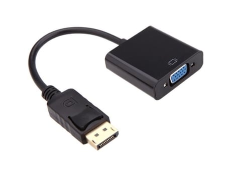 1080p DP DisplayPort Macho para VGA Fêmea Converter POPSPO