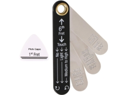 Medidor De Altura De Cordas Multifuncional Para Guitarra, Adequado