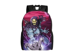 Mochila Skeletor D47 Para Escola E Trabalho, Leve E À Prova Dágua, Mochila Estilosa Para Estudantes E Adultos V47 Olysi Shop