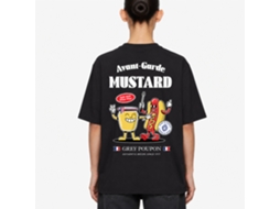 Rockinstone Keen As Mustard Alan Cheetham Black T-shirt Unique Designer Style