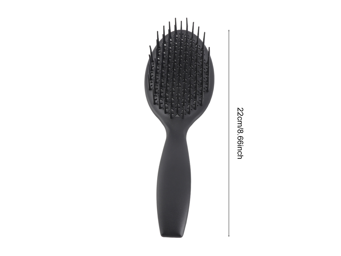 Pente De Cabelo (grade Oca Com Massagem Integrada, Duplo Uso Para Molhado E Seco) + Eoocoo