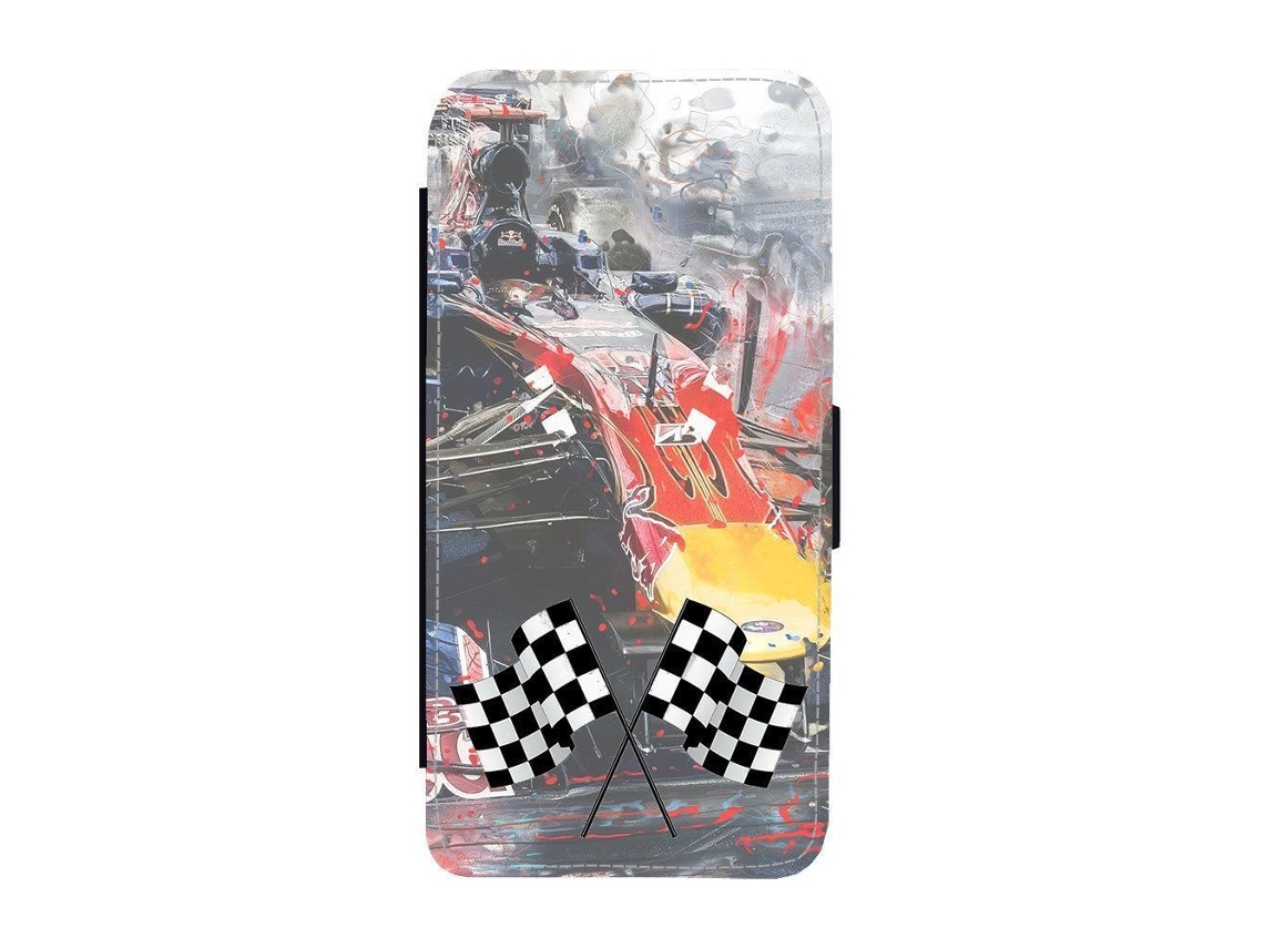 Capa Flip Para Iphone 17 Com Tema De Fórmula 1