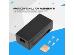 Capa Preta Com Dissipador Para Raspberry Pi Zero