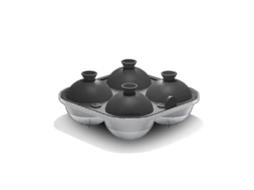 Forma de Gelo Esférica de Silicone TAISHENGDA