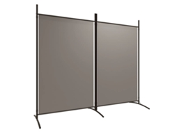 Biombo VIDAXL Antracite Tecido (175x180 cm)